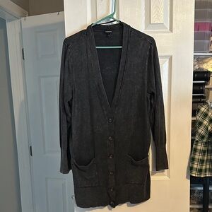 Torrid Charcoal Knit Sweater